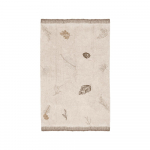 Kreem pestav k&auml;sitsi kootud puuvillane laste vaip 170x240 cm Pine Forest - Lorena Canals