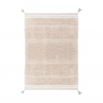 Heleroosa pestav k&auml;sitsi kootud puuvillane vaip 120x160 cm Bloom Rose - Lorena Canals