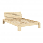 M&auml;nnipuidust kaheinimesevoodi koos voodip&otilde;hjaga 140x200 cm Layers - Karup Design