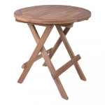 Tiikpuidust &uuml;mmargune aialaud &oslash; 50 cm Luang - Garden Pleasure