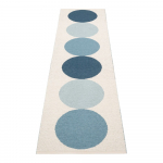 Sinine-kreem sise/v&auml;lisvaip 70x280 cm Otto Sky &ndash; Pappelina