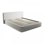 Helehall polsterdatud kaheinimesevoodi koos voodip&otilde;hja ja panipaigaga 160x200cm Kiana - Makamii