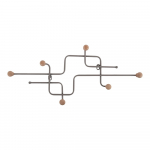 Hall metallist seinanagi 60,5 cm Metro - PT LIVING