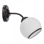 Must-valge seinavalgusti Marinen - Candellux Lighting