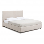 Beež polsterdatud kaheinimesevoodi koos voodip&otilde;hja ja panipaigaga 160x200cm Myra Bold - Bonami Selection