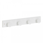 Valge m&auml;nnipuidust seinanagi 40 cm Anillos - Casa Selecci&oacute;n