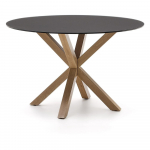 &Uuml;mmargune s&ouml;&ouml;gilaud klaasist pealispinnaga &oslash; 120 cm Argo - Kave Home