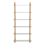 Klaasist moodul-riiulite s&uuml;steem 90x202x30,5 cm Sitra - Kave Home