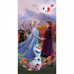 Puuvillane laste r&auml;tik 70x140 cm Frozen "Wind" - Jerry Fabrics