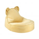 Kollane sametist laste kott-tool Bear - Wigiwama