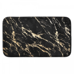 Must-kuldne vannitoamatt 45x75 cm Aquamarbre - douceur d'int&eacute;rieur