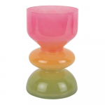 Oranž-roosa klaasvaas (k&otilde;rgus 20,5 cm) Funky Vibes &ndash; PT LIVING