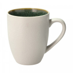 Valge/roheline keraamiline kruus 300 ml White/Green - Bitz