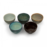 Portselanist tassid 5 tk komplektis 200 ml Sara - Bredemeijer