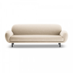 Beež bukleekangast diivan 208 cm Poppy - Micadoni