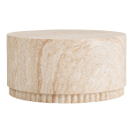 Keraamiline &uuml;mmargune aia diivanilaud &oslash; 60 cm Bonn - House Nordic