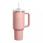 Virsikuv&auml;rvi roostevabast terasest termospudel koos k&otilde;rrega 1,18 l Quencher H2.O FlowState&trade; Tumbler Peach Rose - Stanley