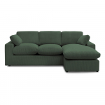 Roheline velvetist nurgadiivan Belair - Bobochic Paris