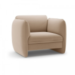 Pruunist sametist tugitool Georgia - Micadoni