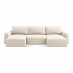 Kreem &scaron;enillist nurgadiivanvoodi koos panipaigaga (U-kujuline) Kona - Makamii