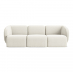 Beež sametist diivan 244 cm Lani - Makamii