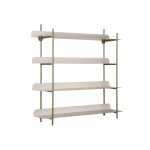 Roheline/hall astmeline metallriiul 60 cm Reina Cuatro - PT LIVING