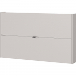Kreemikas hingedega/rippuv kingakapp tammepuust viimistlusega 140x83x18 cm Ameca - Germania