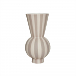 Beež k&auml;sit&ouml;&ouml;na valminud kivin&otilde;u vaas (k&otilde;rgus 28 cm) Toppu - OYOY Living Design