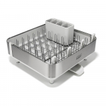 Reguleeritav plastmassist tilgaalus h&otilde;bedases v&auml;rvitoonis 35,5x38 cm Extend Steel Plus - Joseph Joseph