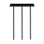 Matt must alumiiniumist LED-laevalgusti painduva konstruktsiooniga 10x45 cm Stilvi - Nova Luce