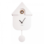 Valge seinakell , 21,5 x 41,5 cm Modern Cuckoo - Karlsson