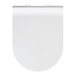 Valge lihtsasti sulguv WC-iste , 46 x 36 cm Habos - Wenko