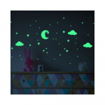 Kuu ja pilved seinakleebised - Ambiance