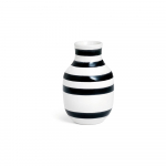 Must-valge kivivara vaas , k&otilde;rgus 12,5 cm Omaggio - K&auml;hler Design