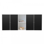 Must-valge seinakirst Hammel , 169 x 69 cm Mistral Kubus - Hammel Furniture