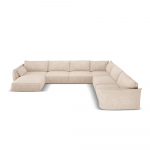Beež nurgadiivan (paremas nurgas) Vanda - Mazzini Sofas