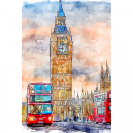 Maal 60x90 cm London - Fedkolor