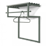 Roheline-hall metallist riiuliga seinanagi Rizzoli - Spinder Design