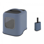 Tumesinine kassi liivakasti ja k&uuml;hvli komplekt Biala &ndash; Rotho