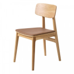 Konjakipruun kunstnahast s&ouml;&ouml;gitool Livo - Unique Furniture