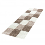 Pruun koridorivaip 80x250 cm Life - Ayyildiz Carpets