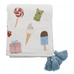Valge beebitekk 130x160 cm Sweets - Bloomingville Mini
