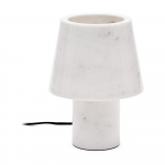 Elevandiluuv&auml;rvi marmorist lauavalgusti (k&otilde;rgus 27 cm) Alaro - Kave Home