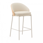 Beež baaritool (istme k&otilde;rgus 65 cm) Eamy - Kave Home