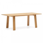 Pikendatav s&ouml;&ouml;gilaud tammespoonist pealispinnaga 95x200 cm Arlen - Kave Home