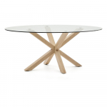 S&ouml;&ouml;gilaud klaasist pealispinnaga 100x200 cm Argo - Kave Home