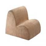Pruun velvetist laste tugitool Cloud - Wigiwama