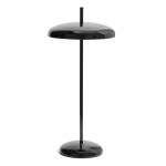 Must h&auml;mardatav LED-laualamp metallist varjuga (k&otilde;rgus 35 cm) Porte - Kave Home