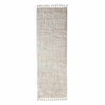 Kreemikas jooksja 80x300 cm Esra Cobbled - Flair Rugs