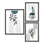 Mustad seinaraamid 3tk komplektis 30x40 cm Aspen - House Nordic